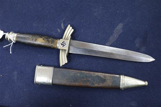 Two World War II German daggers